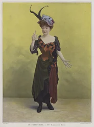 Marguerite Deval, französische Schauspielerin und Opernsängerin