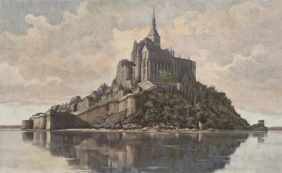 Mont Saint-Michel, Ansicht von Südost