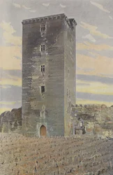Montaner, Donjon und Befestigungen