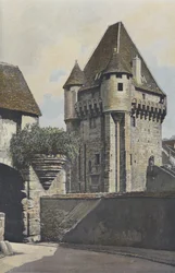 Nevers, Porte du Croux, Südwestansicht