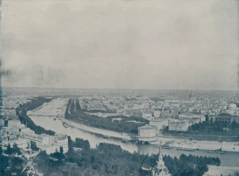 Panorama von Paris, vom Trocadero aus