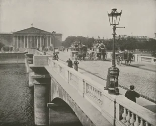 Paris: Pont de la Concorde und Abgeordnetenkammer
