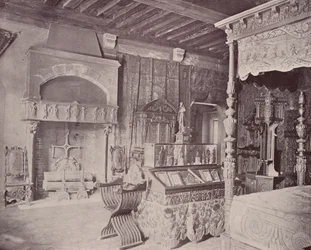 Paris: Zimmer von Franz I., Musée Cluny