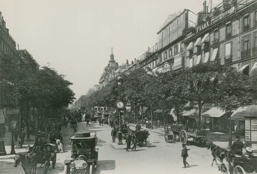 Perspective du Boulevard des Italiens