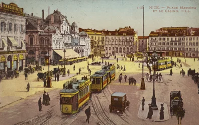 Place Massena und das Casino, Nizza