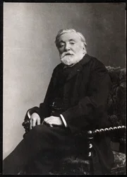 Porträt von Étienne Charles Henri, Vicomte de Bornier (1825-1901), französischer Dichter und Dramatiker