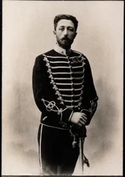 Porträt von Prinz Eugen von Schweden (1865-1947)