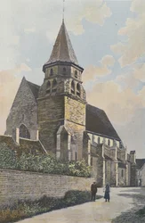 Prémery, Kirche, Südwestansicht