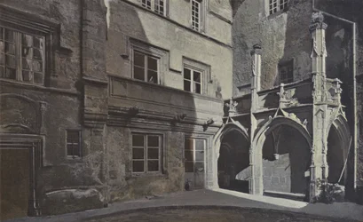 Rodez, Haus am Platz d