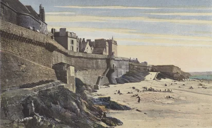 Saint-Malo, Die westlichen Befestigungen (13. Jahrhundert)
