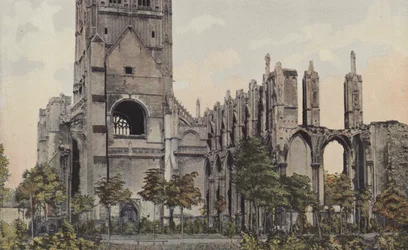 Saint-Omer, Ruinen der Abtei Saint-Bertin