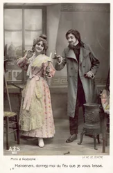 Szene aus La Vie De Bohème