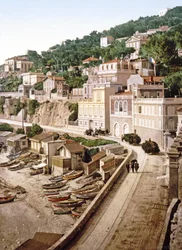 Die Corniche in Marseille, veröffentlicht um 1900