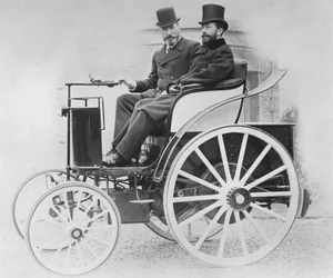 Das elektrische Auto von Jeantaud, 1896