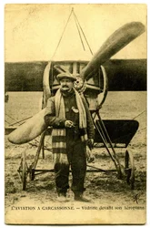 Der berühmte Flieger Jules Vedrines