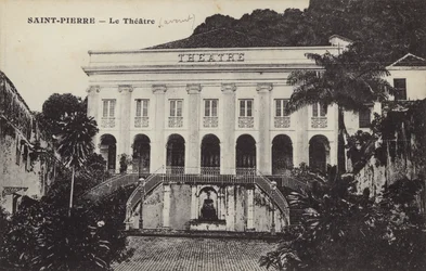 Theater, Saint Pierre, Martinique