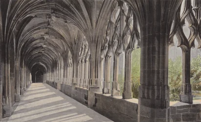 Verdun, Kreuzgang an der Kathedrale, Galerie S