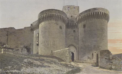 Villeneuve-lès-Avignon, Schloss (Fort Saint-André), Gesamtansicht