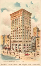 14-stöckiges Hochhaus, USA