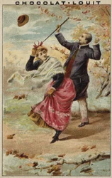 Ein Spaziergang an einem windigen Tag