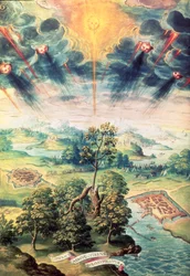 Frontispiz, aus Voyage dans les Pouilles von Nagius