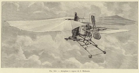Dampf-Flugzeug von J Hofmann