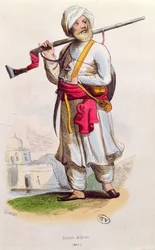 Afghanischer Soldat, ca. 1840-50
