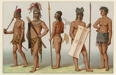 Afrikanisches Kostüm