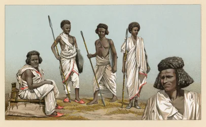 Afrikanisches Kostüm