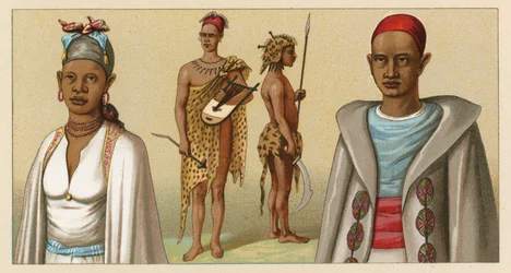 Afrikanisches Kostüm