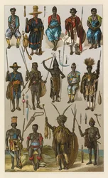 Afrikanisches Kostüm