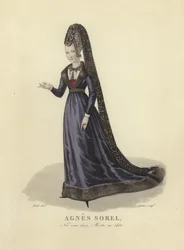 Agnes Sorel, Geliebte von König Karl VII. von Frankreich