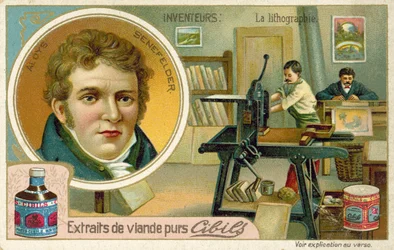 Alois Senefelder, Erfinder der Lithografie
