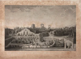 Vergnügungspark mit Panstéréorama
