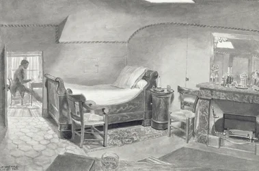 Ein Atelier eines Künstlers in Paris, ca. 1830