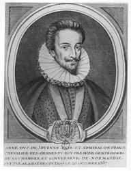 Anne, Herzog von Joyeuse (Stich)