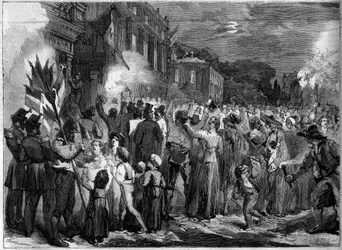 Annexion von Nizza an Frankreich.