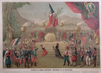 Apotheose der Republik, um 1889