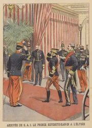 Ankunft von Prinz Kan