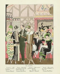 Aux Accacias, aus Art-Gout-beaute, veröffentlicht 1924