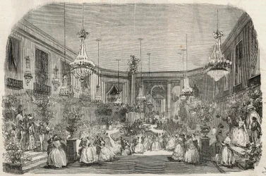 Ball im Hotel Lambert auf der Île Saint Louis, 2 rue Saint Louis en l