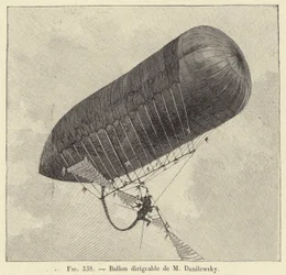 Lenkballon von M Danilewsky