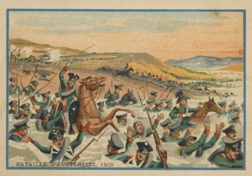 Schlacht von Austerlitz im Jahr 1805