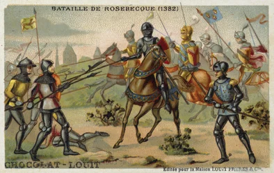 Schlacht von Roosebeke, Flandern, 1382