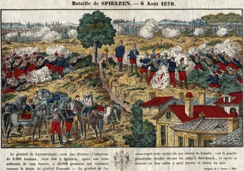 Schlacht von Spicheren am 6. August