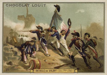 Schlacht bei Valmy, Frankreich, 20. September 1792