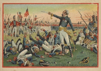 Schlacht von Waterloo im Jahr 1814