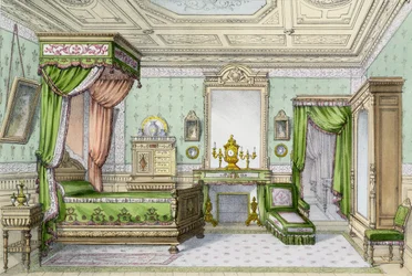 Schlafzimmer im Renaissancestil