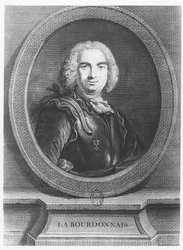 Bertrand François Mahé, Graf von La Bourdonnais (Gravur)