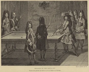Billardtisch von König Ludwig XIV. von Frankreich